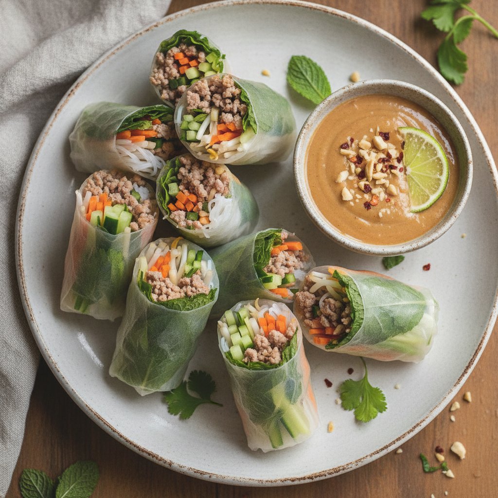 Thai Fresh Rolls (Gluten-Free)