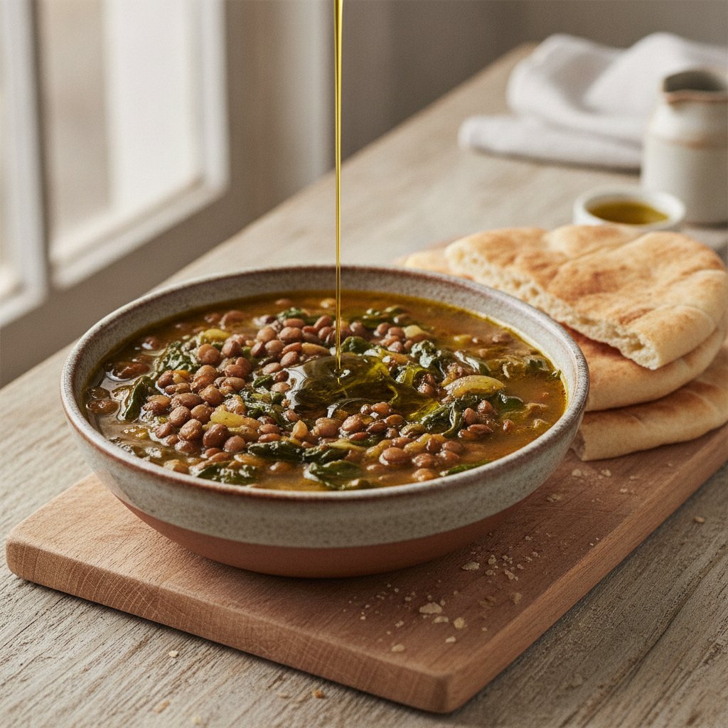 Lentil and Swiss Chard Stew
