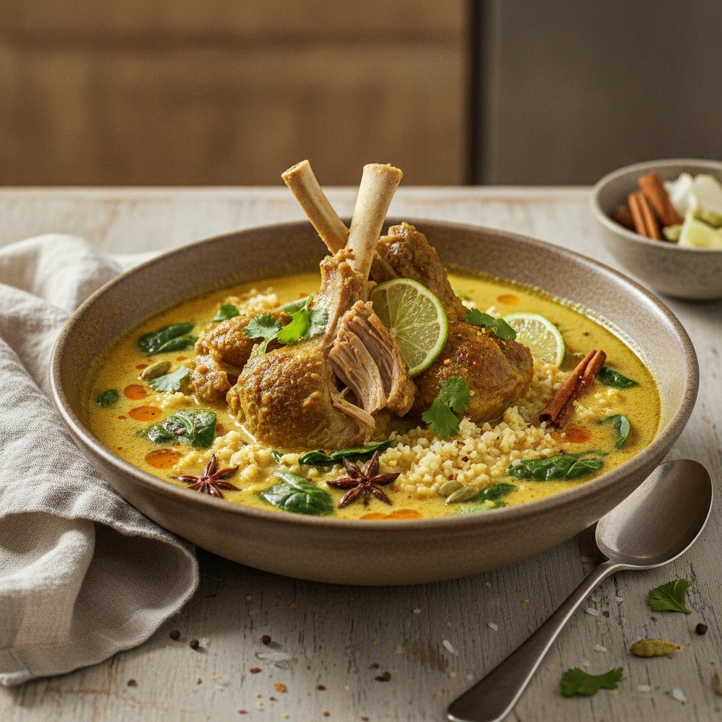 Spiced Lamb Soup (Keto)