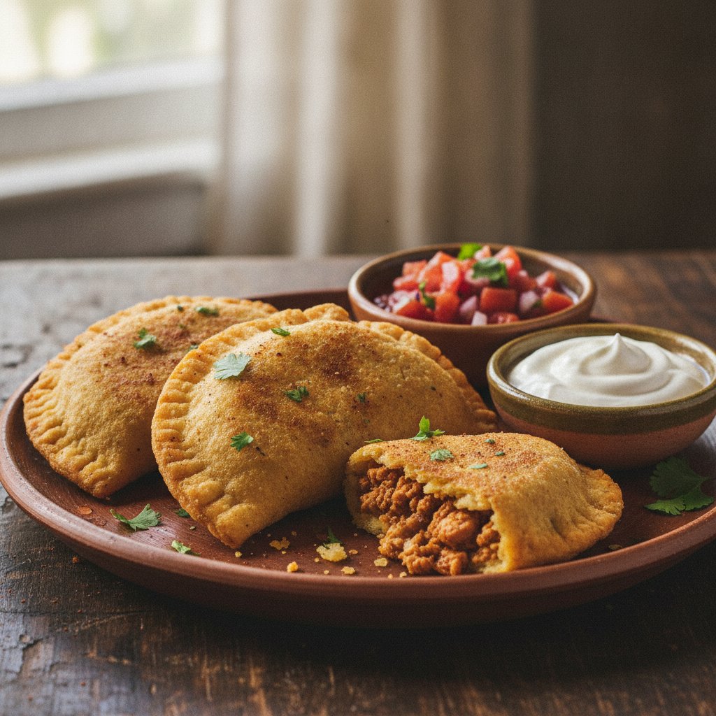 Crispy Chicken Turnovers