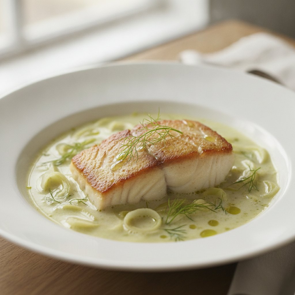 Halibut and Fennel Soup