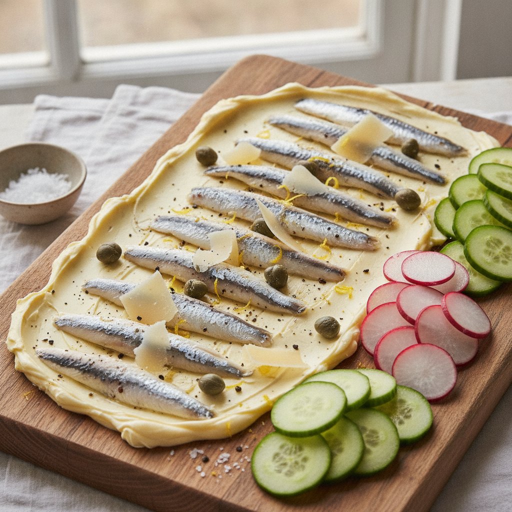 Anchovy and Butter Board (Keto)