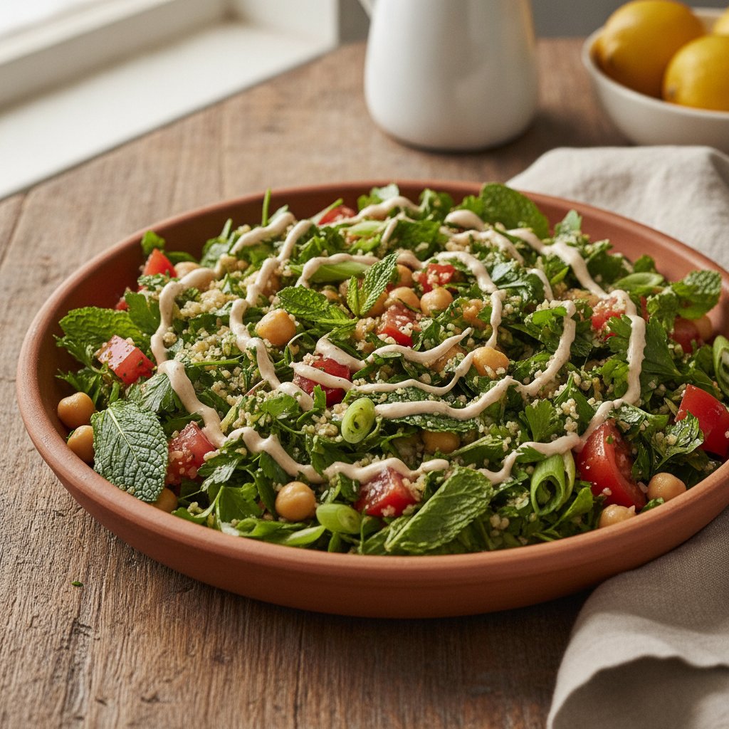 Parsley and Wheat Salad (Dairy-Free)
