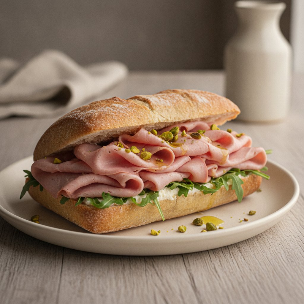 Panino con Mortadella