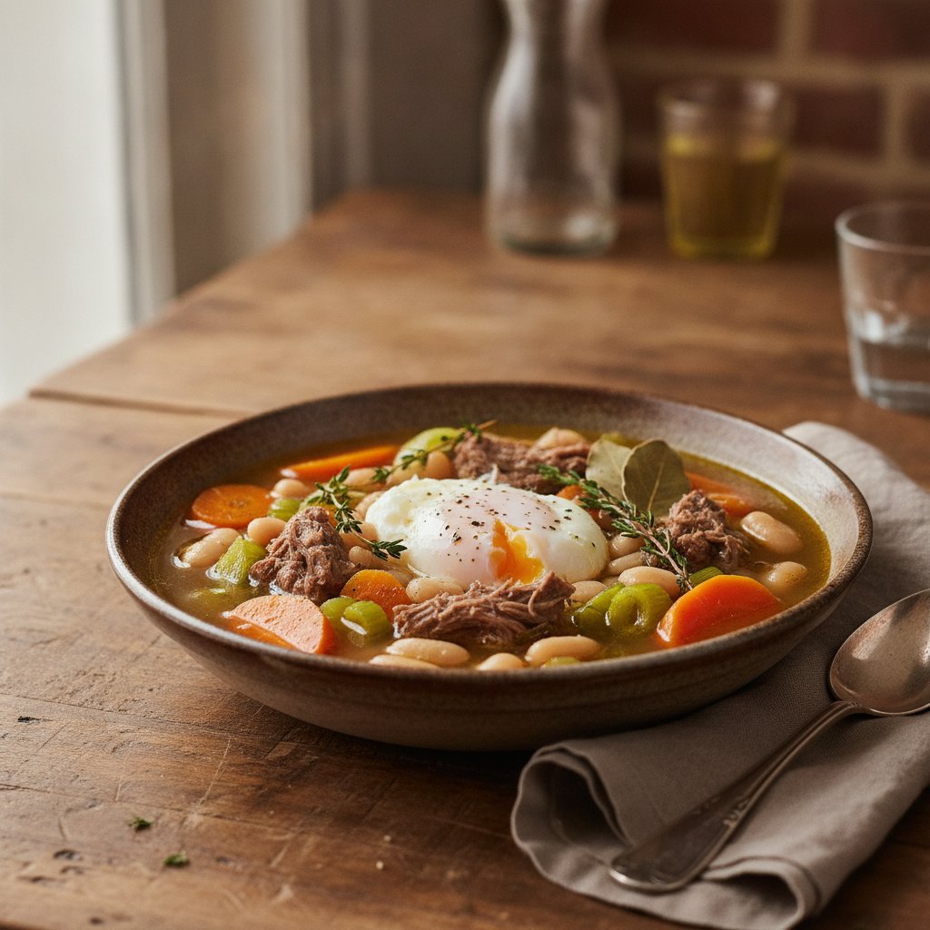 Beef and Vegetable Broth (High-Protein)