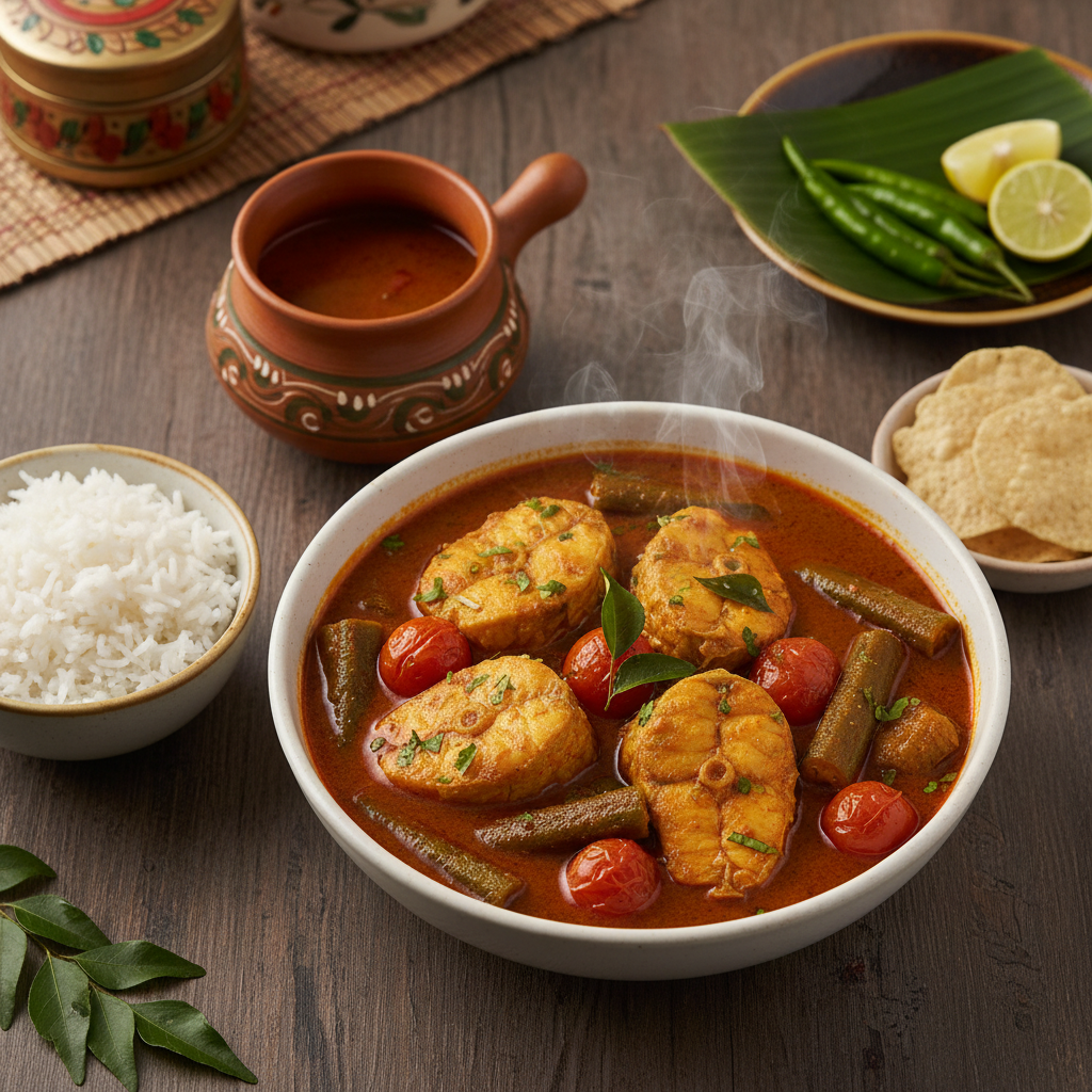 Pondicherry Meen Kuzhambu