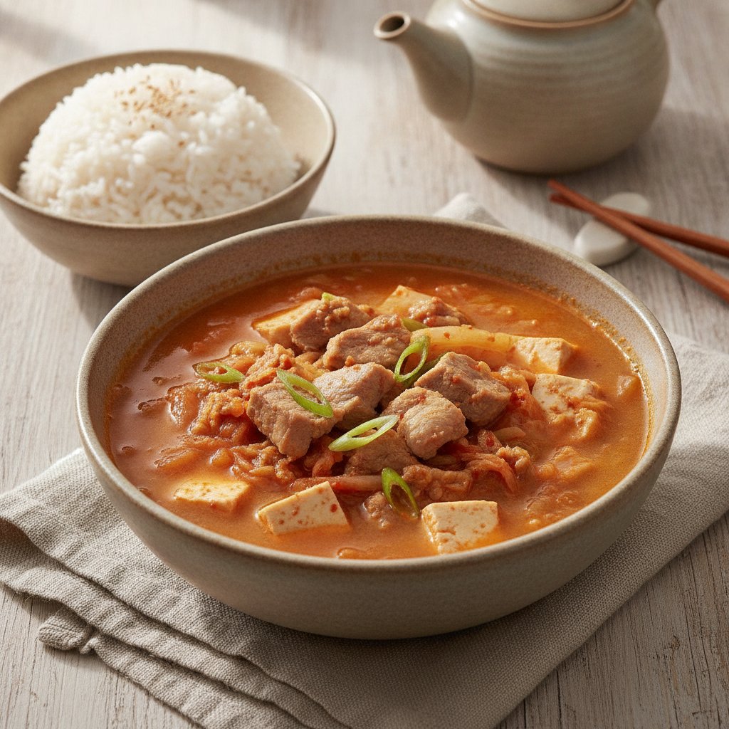 Kimchi Stew (Low-Calorie)