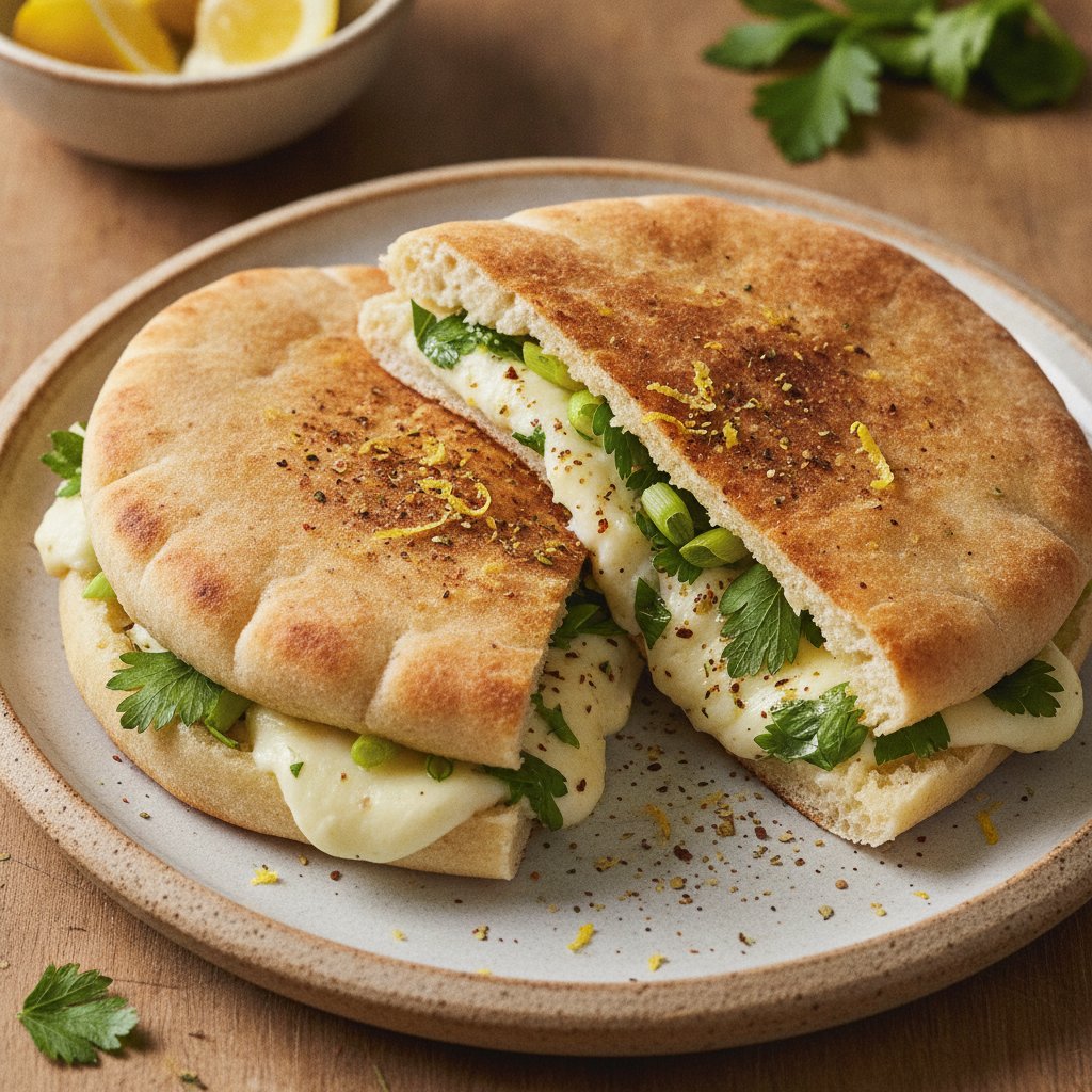 Grilled Cheese and Herb Sandwich