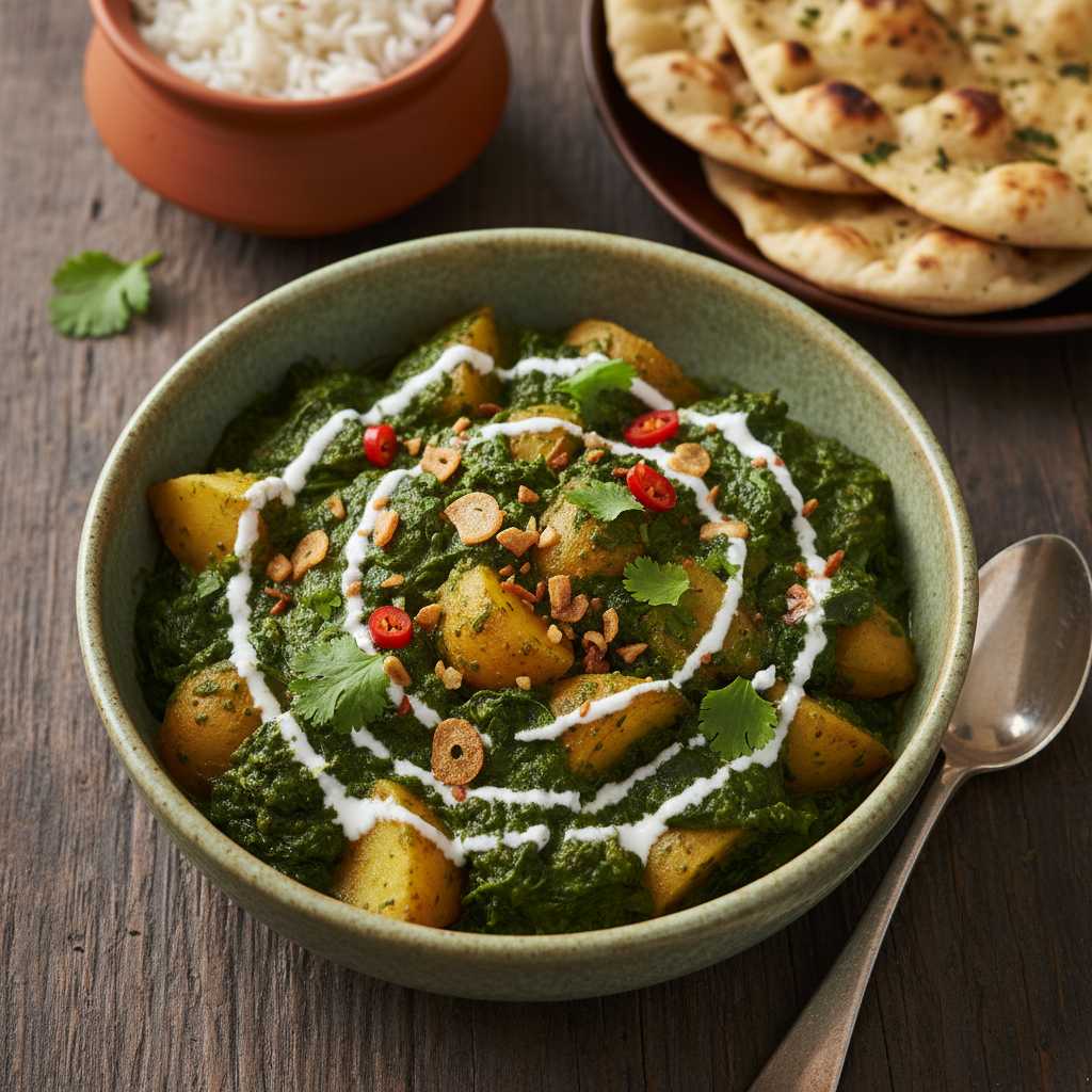 Saag Aloo