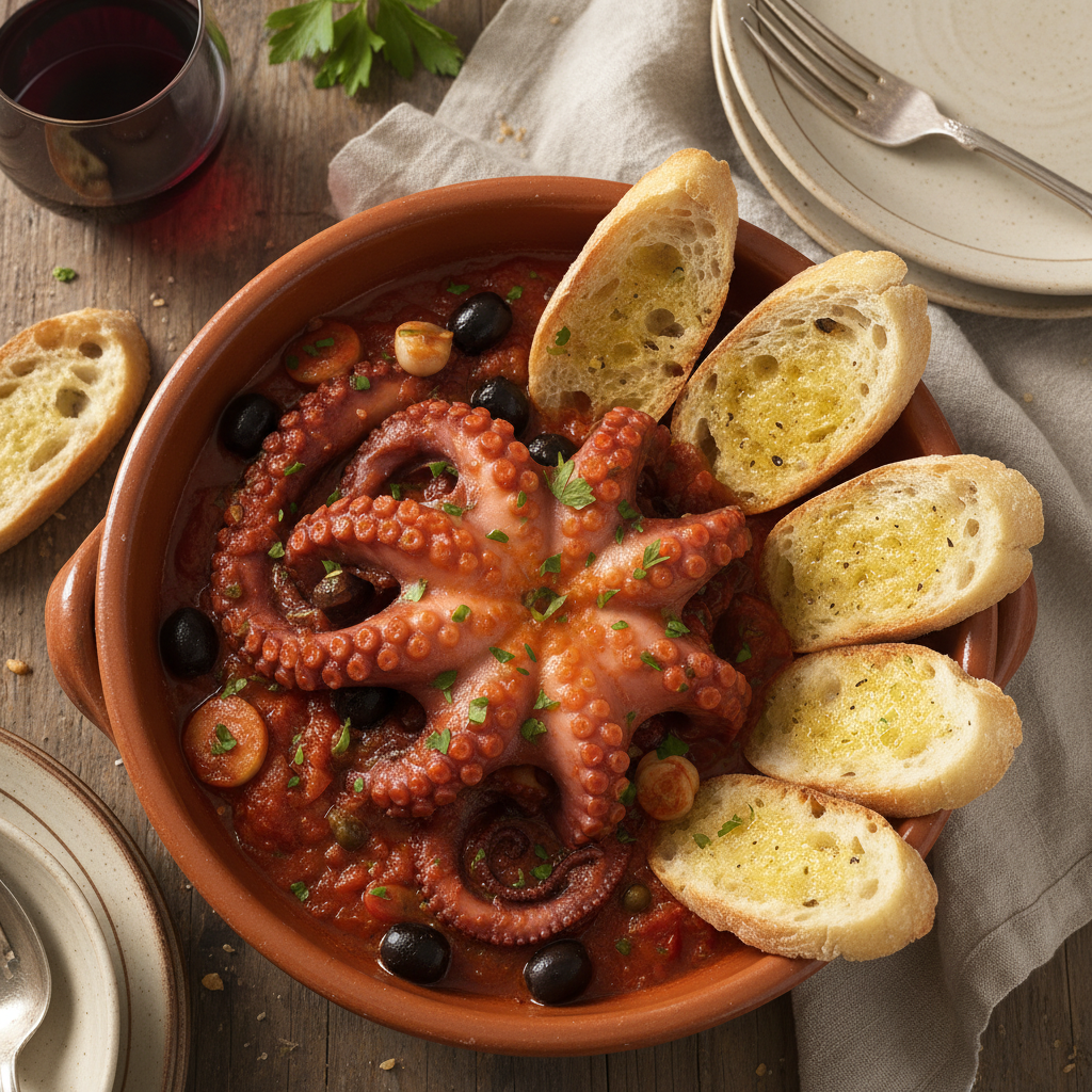 Polpo alla Luciana Napoletano