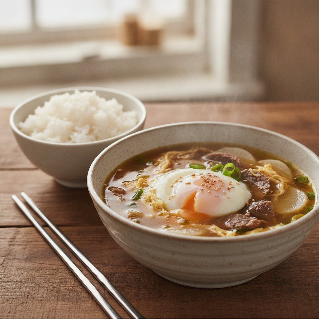 Beef and Egg Soup