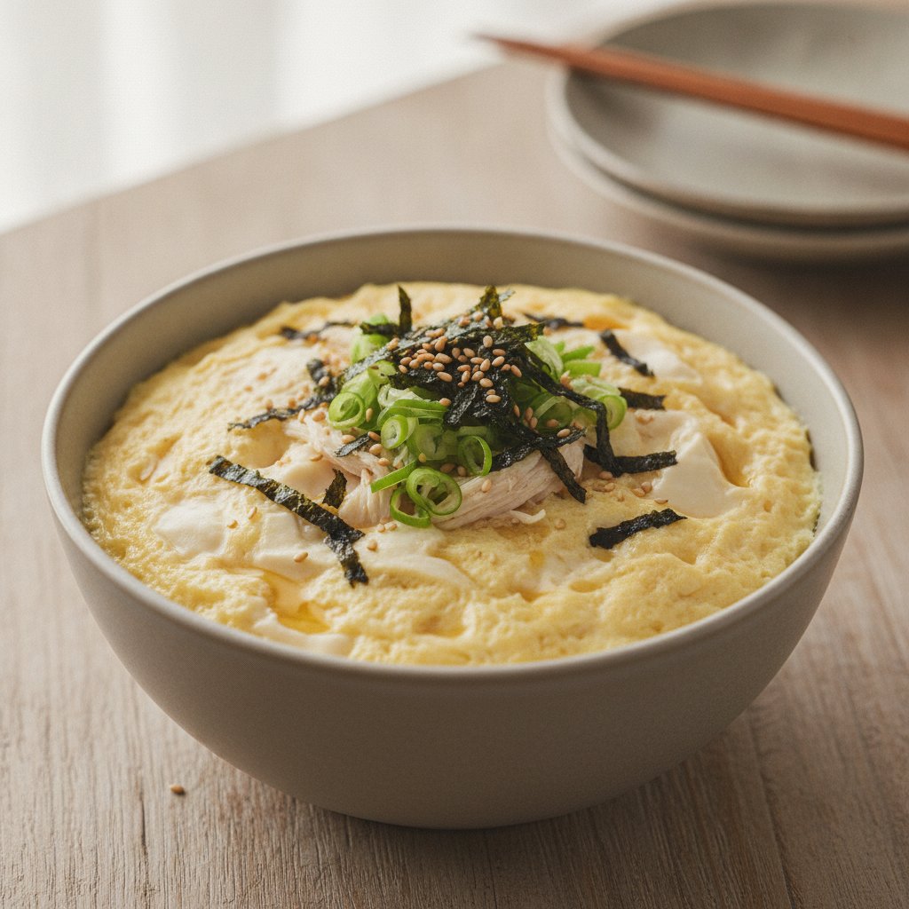 Steamed Egg Custard (High-Protein)