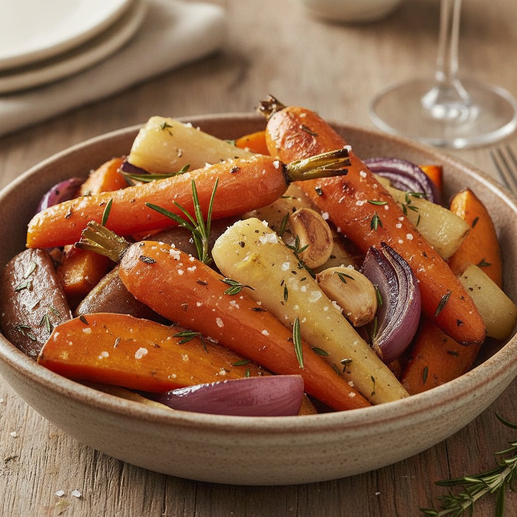 Roasted Vegetable Medley — Herb-Roasted Root Vegetables