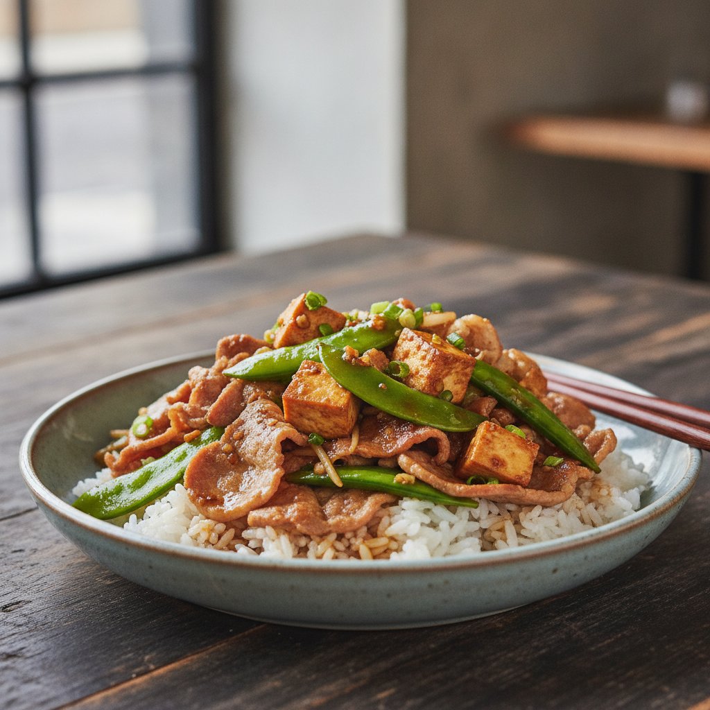 Ginger Pork Stir Fry (High-Protein)