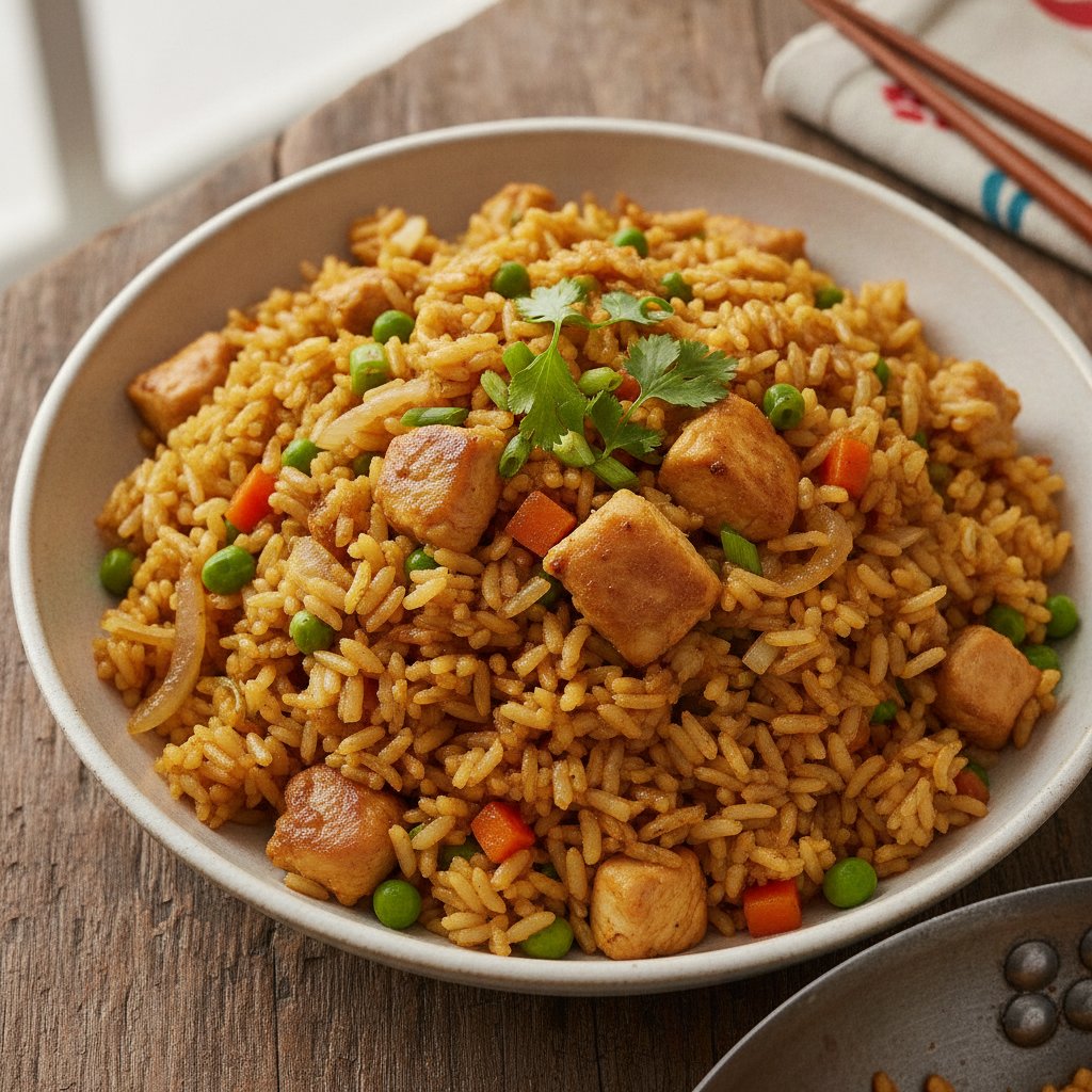 Curry Flavored Fried Rice