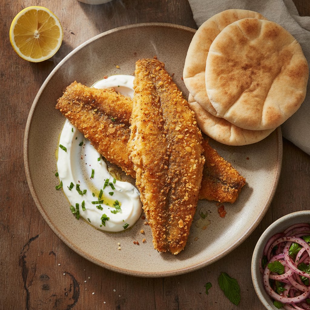 Crispy Spiced Fish Fillets