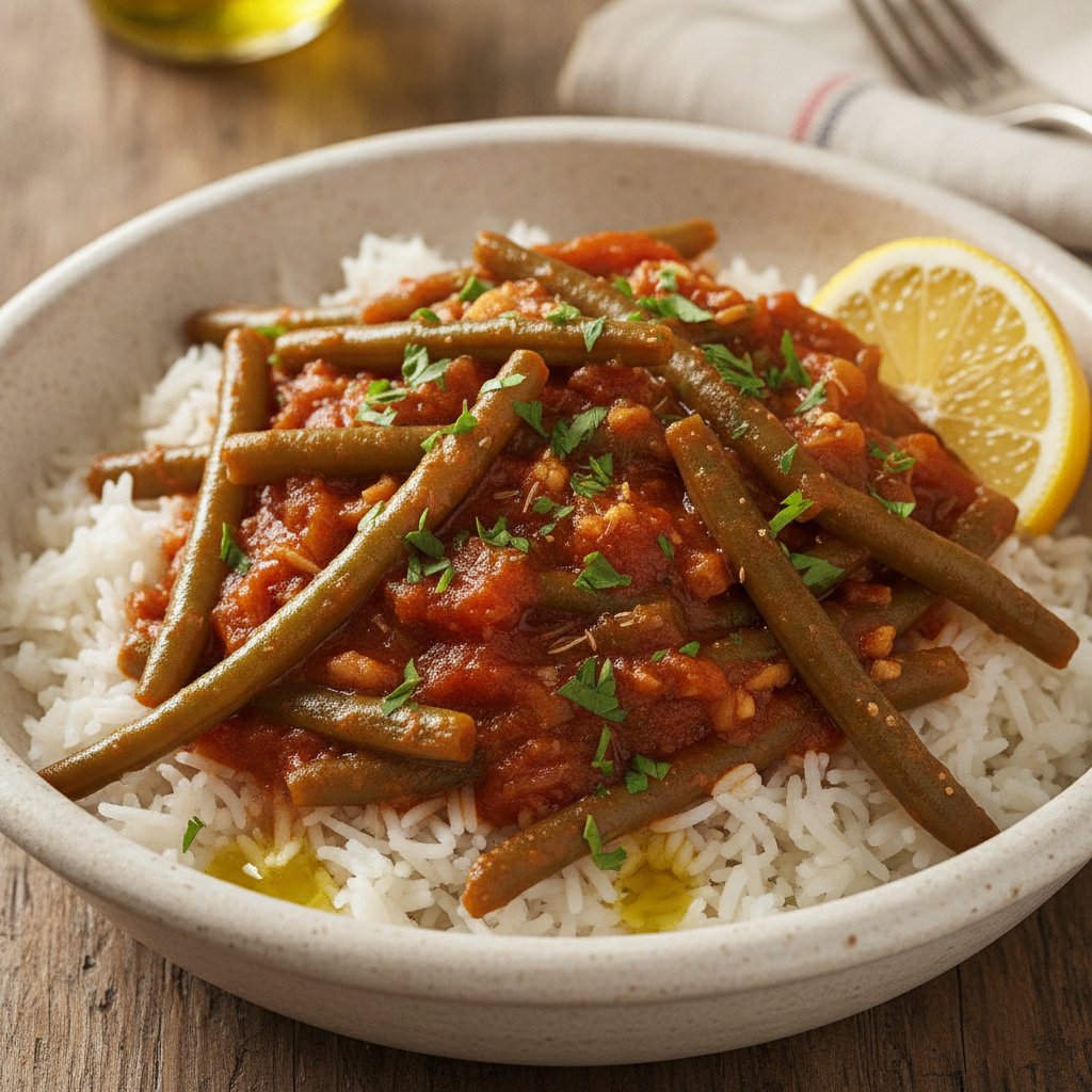 Green Bean and Tomato Stew (Gluten-Free)