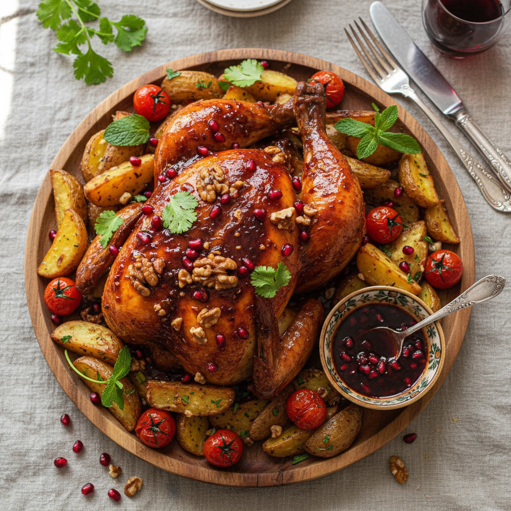 Walnut and Pomegranate Chicken