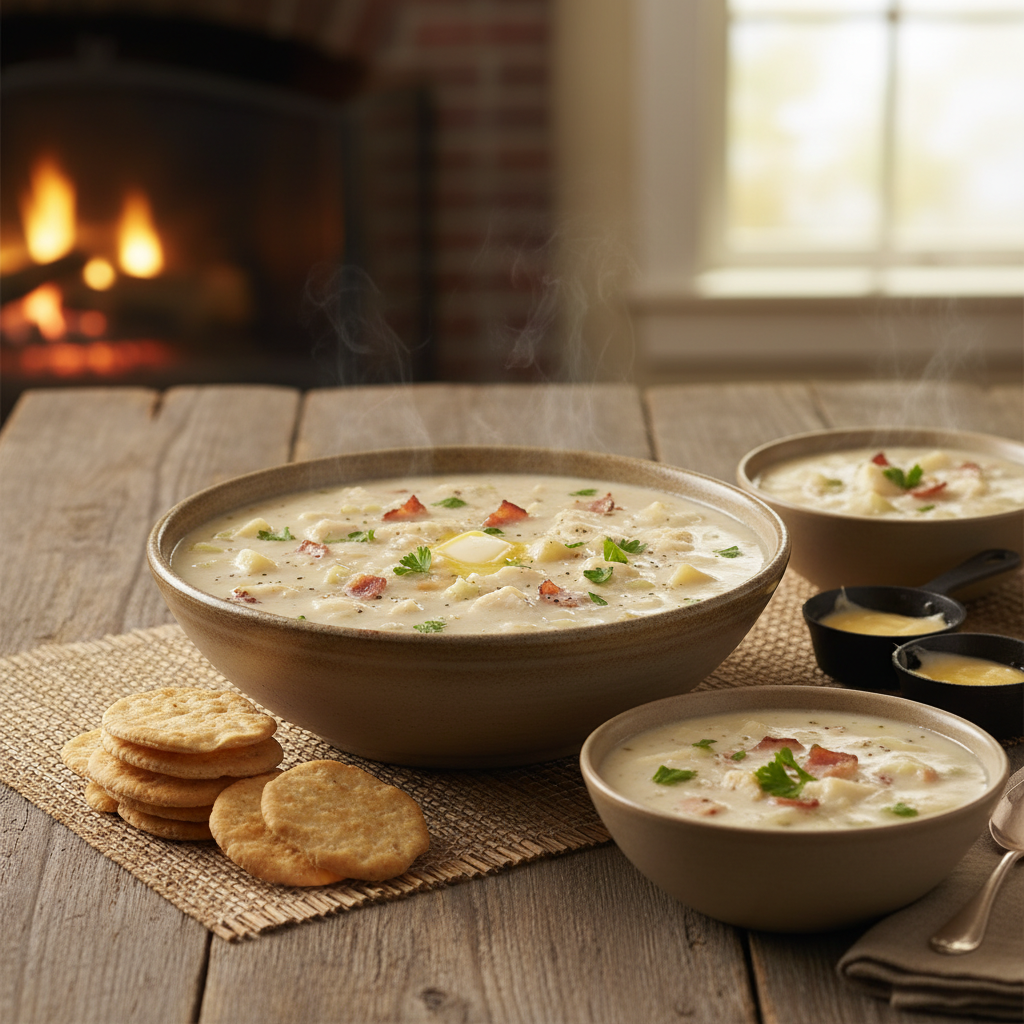 New England Fish Chowder Family Meal