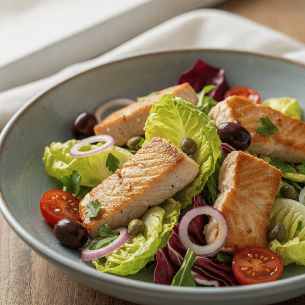 Swordfish and Caper Salad