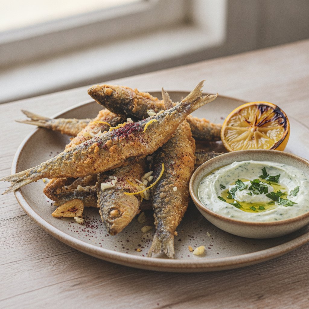 Crispy Fried Sardines