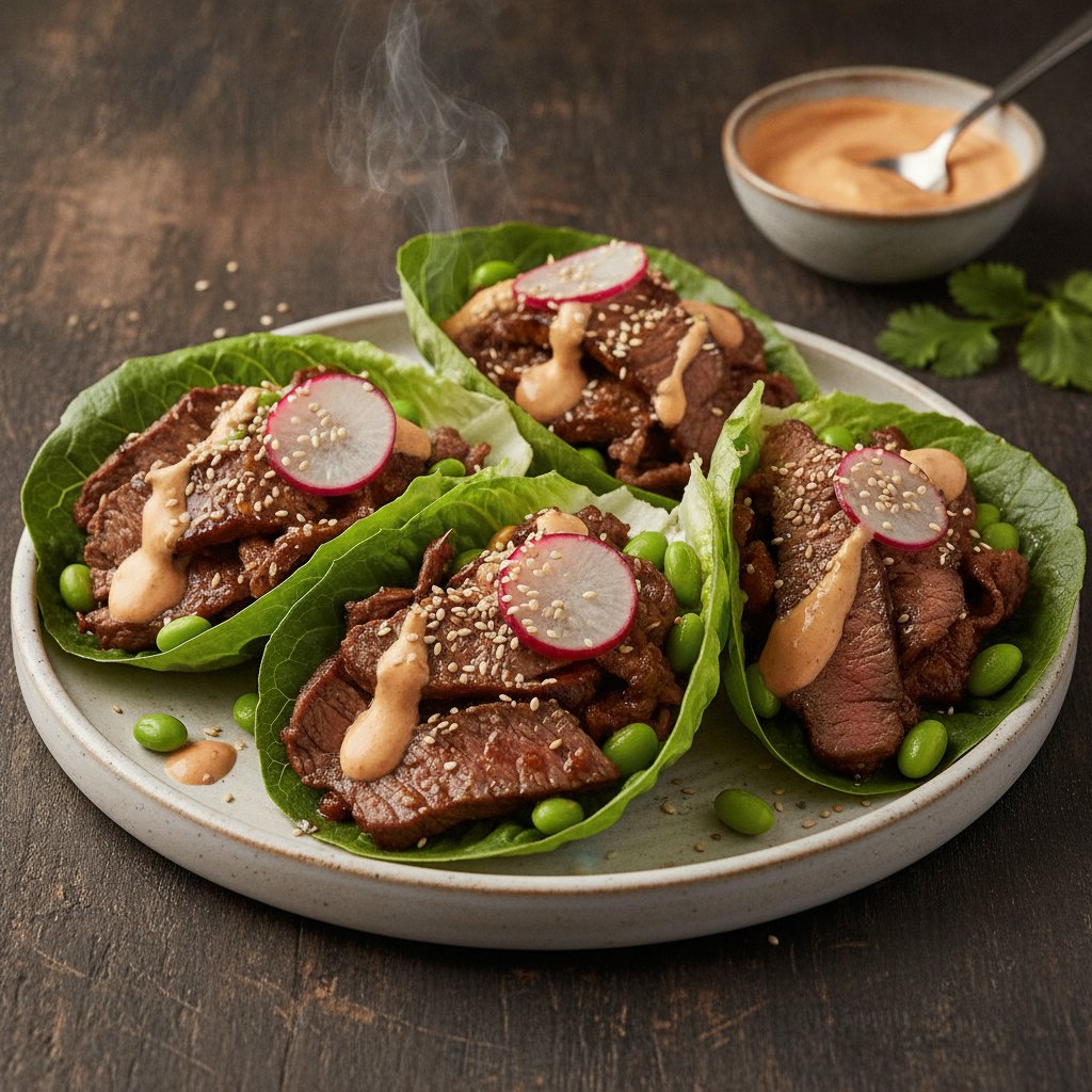 Grilled Beef Wraps (High-Protein)