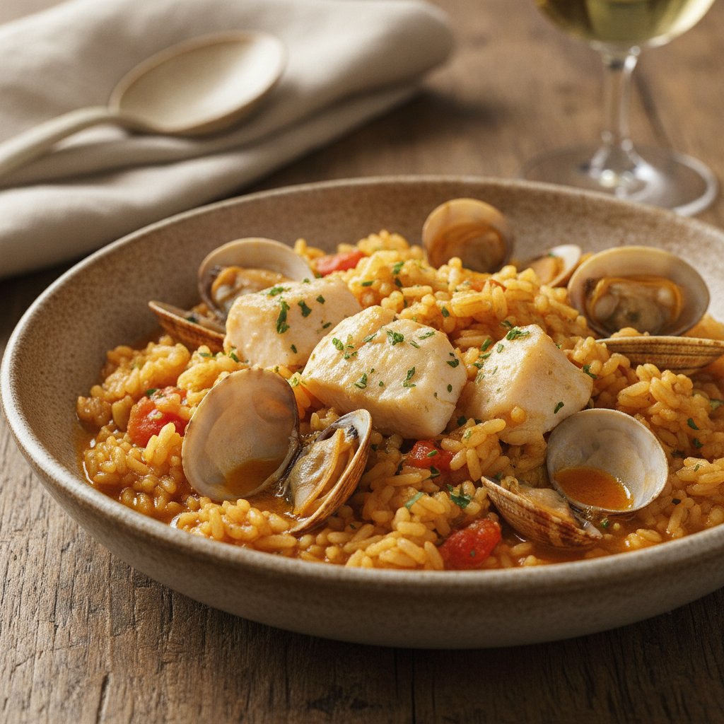 Seafood Rice with Clams (Dairy-Free)