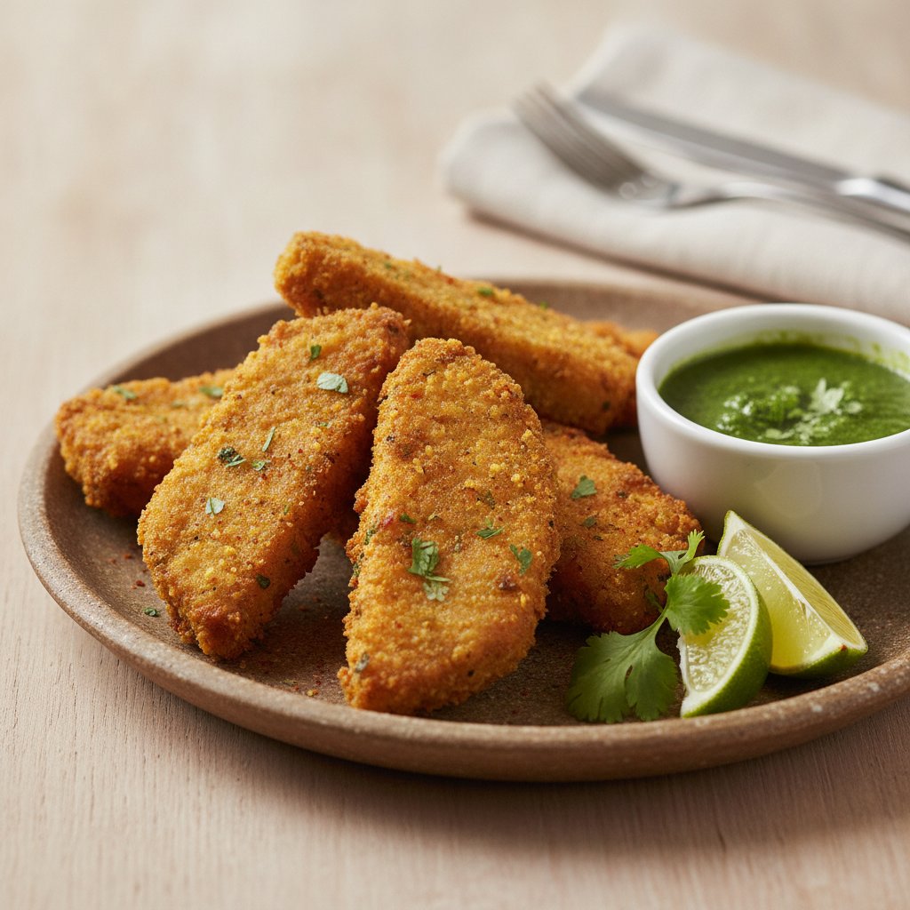 Fried Spiced Fish Fillets (Low-Chol)