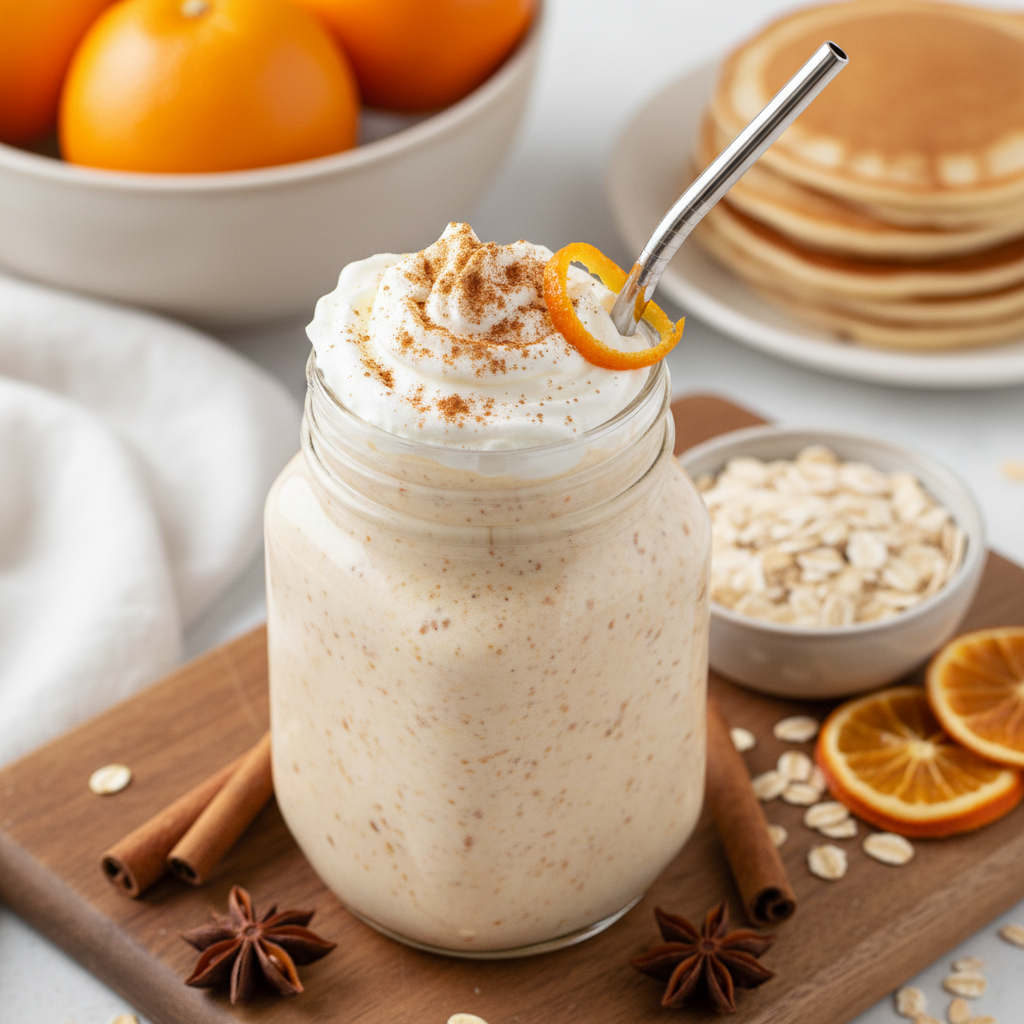 Cinnamon Orange Oat Smoothie