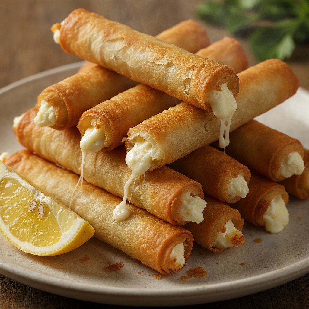 Crispy Cheese Pastries