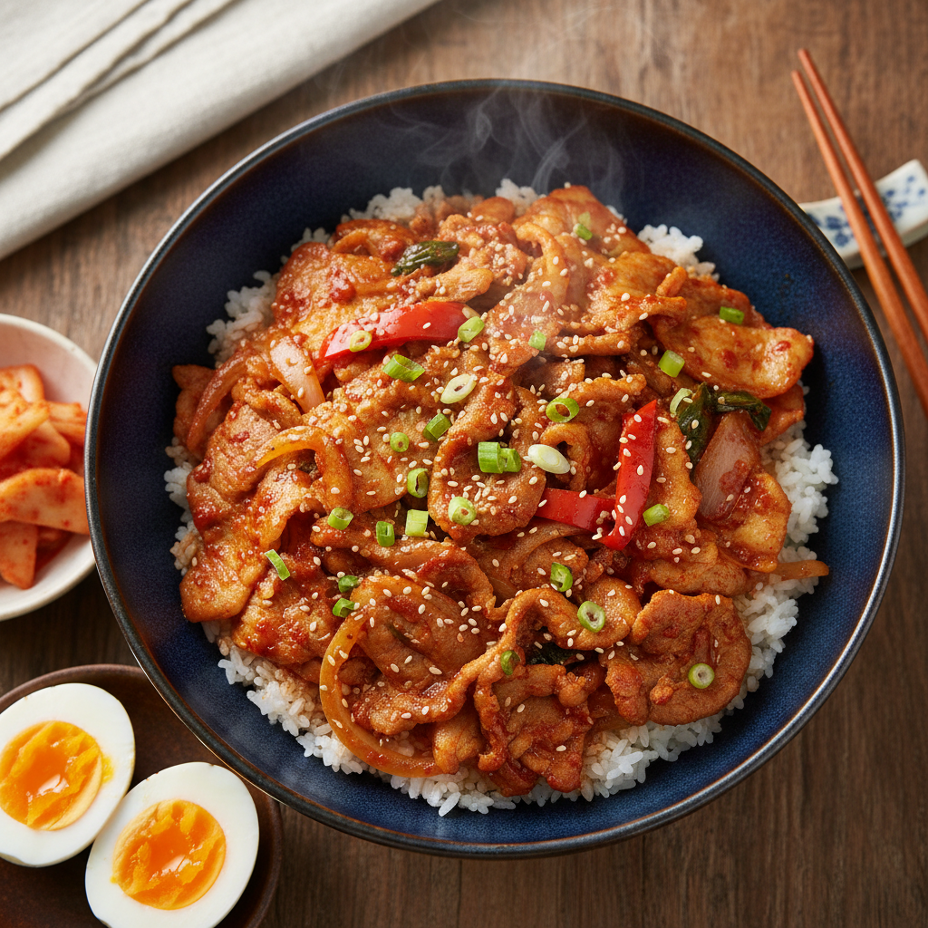 Jeyuk Bokkeum Bowl