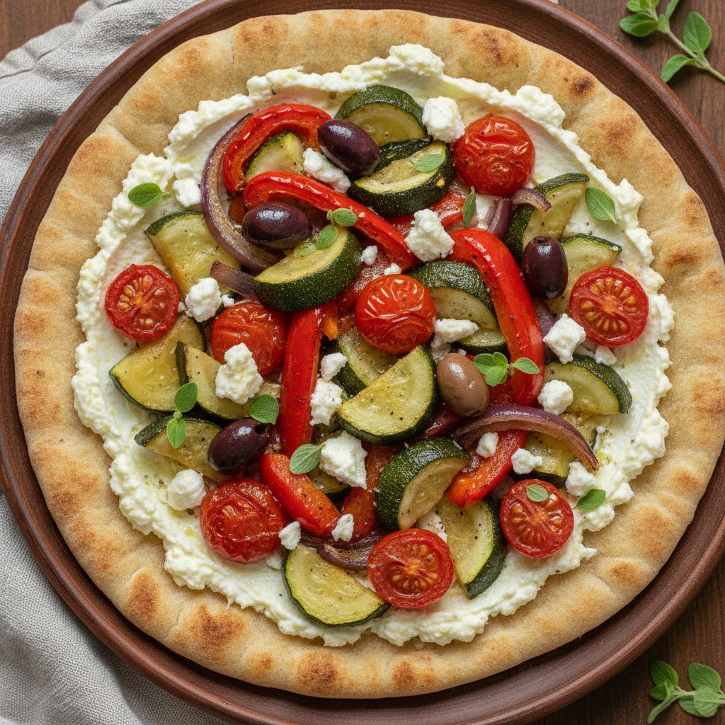 Roasted Vegetable Flatbread