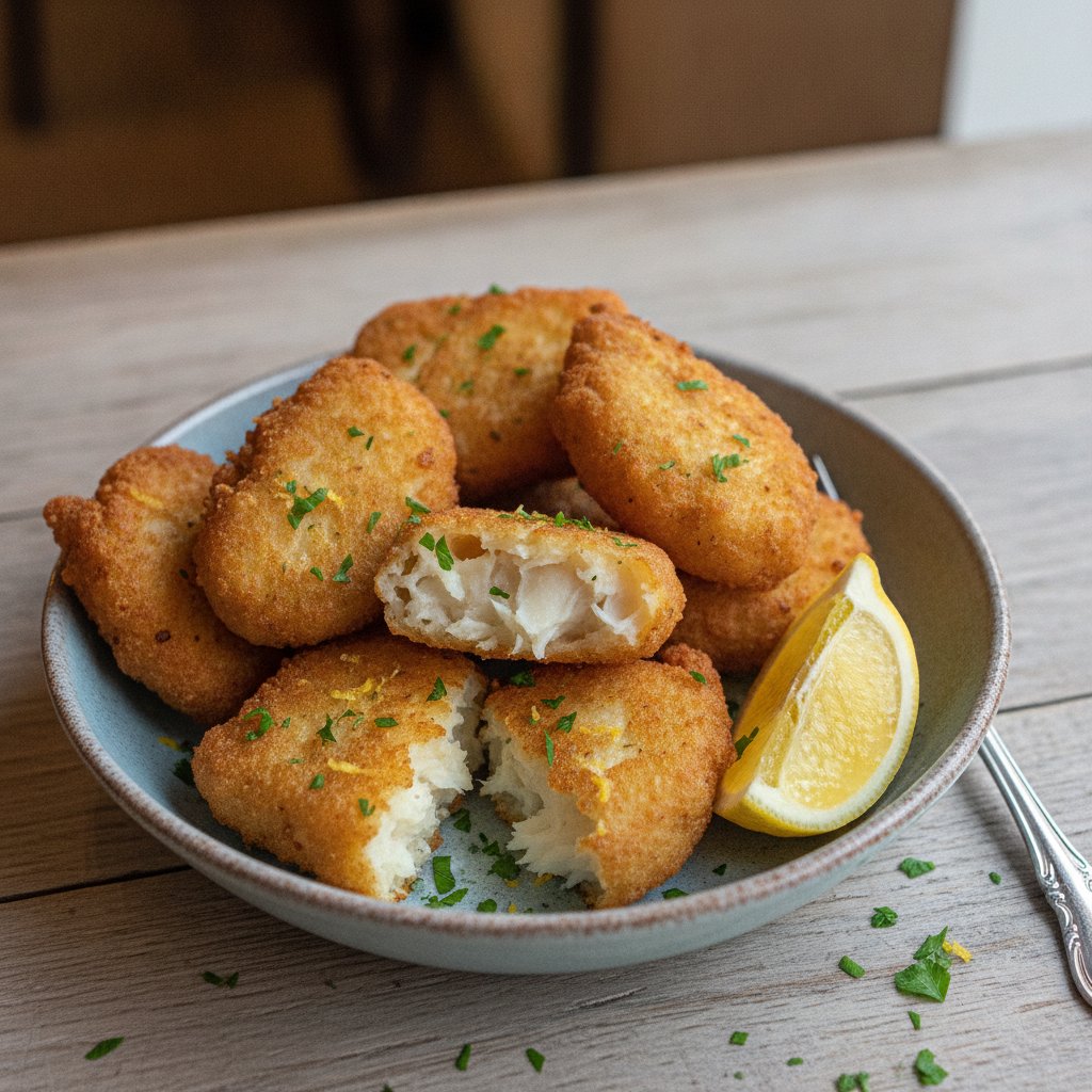 Fried Salt Cod Fritters (Gluten-Free)