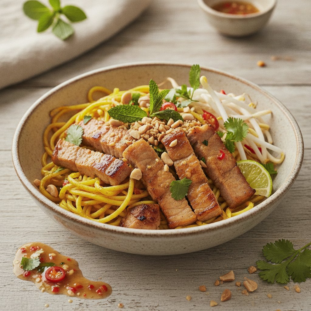 Central Vietnam Turmeric Noodles