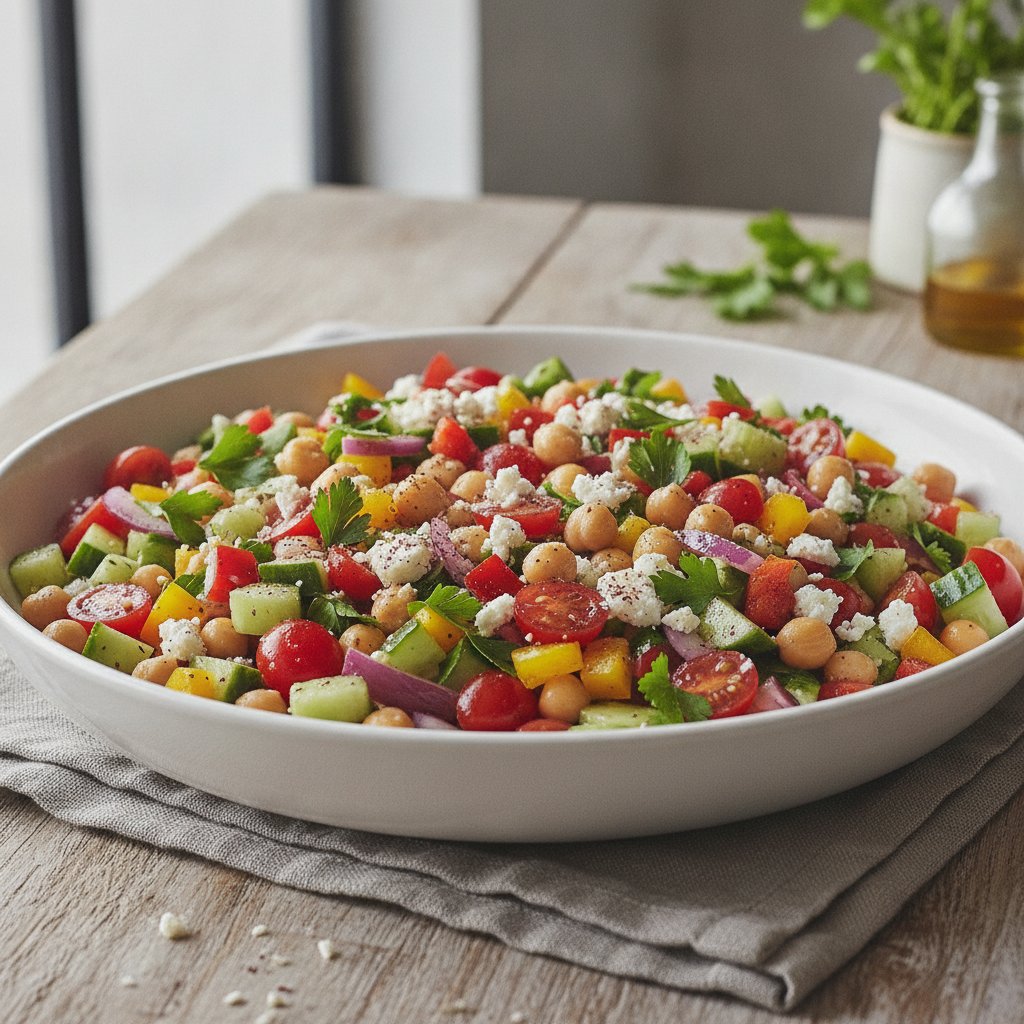 Chopped Vegetable Salad (Gluten-Free)