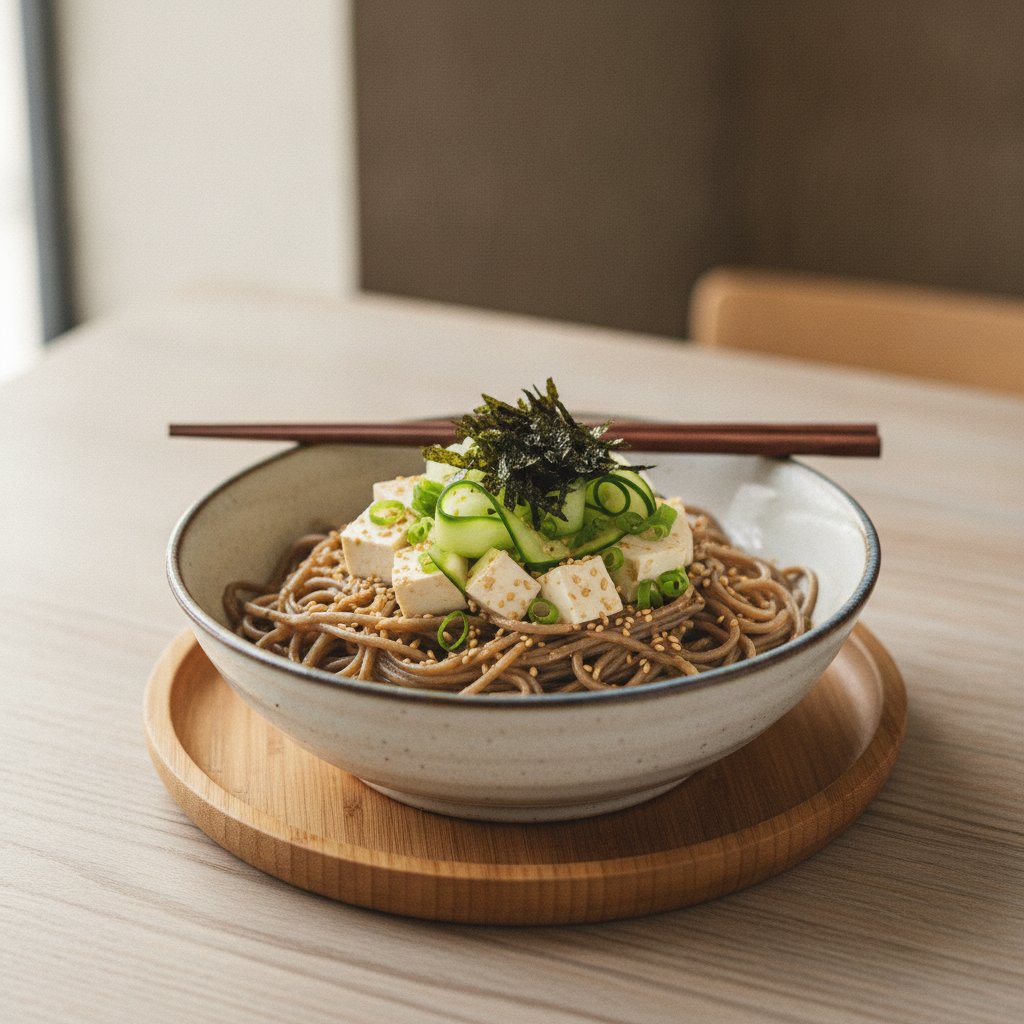 Cold Buckwheat Noodles (Dairy-Free)