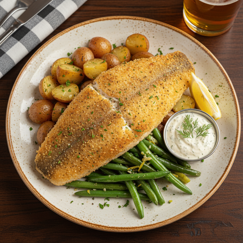 Minneapolis Walleye Pan Fry Plate