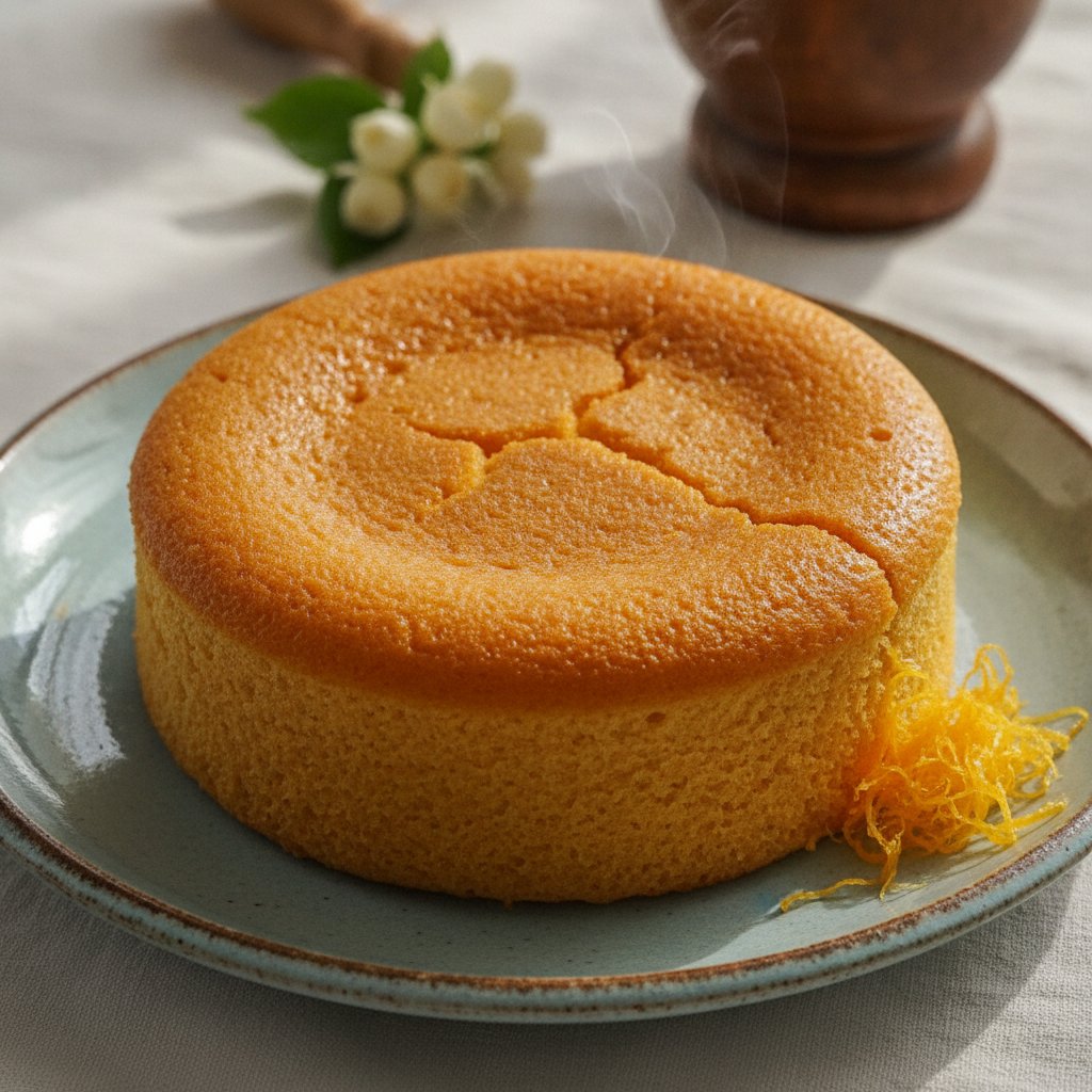 Thai Golden Egg Yolk Cake