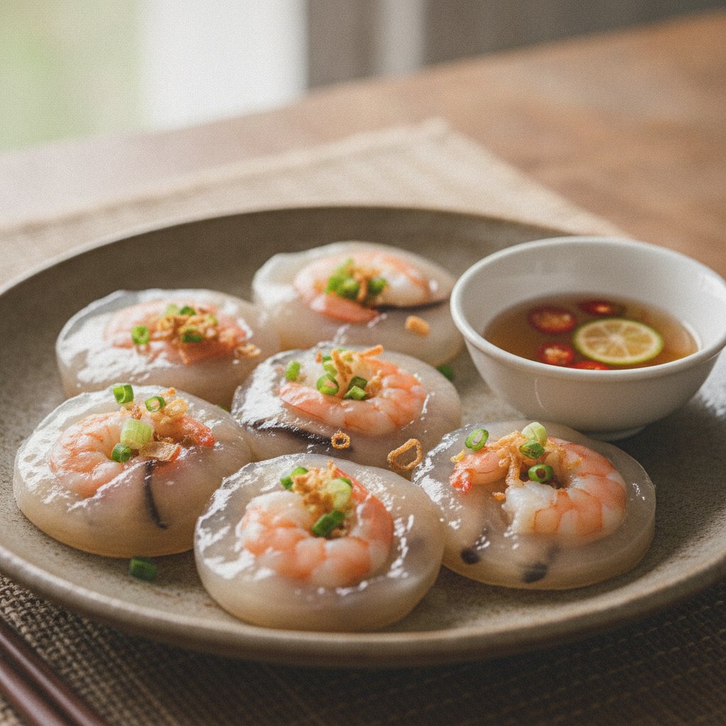 Clear Shrimp Dumpling Cake