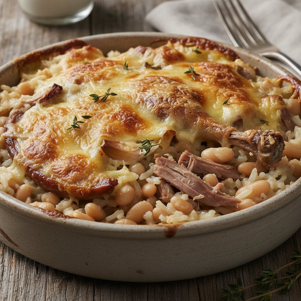 Baked Duck Rice Casserole (High-Protein)