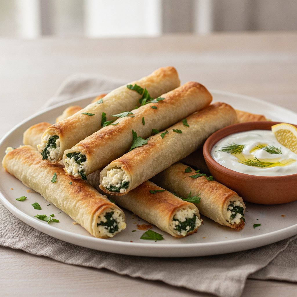 Baked Cheese Pastry Rolls (High-Protein)