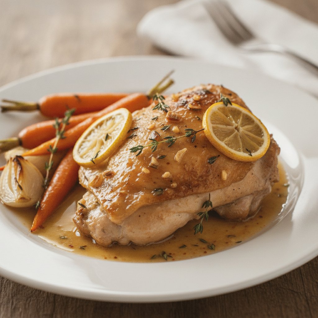 French Roast Chicken (Low-Chol)