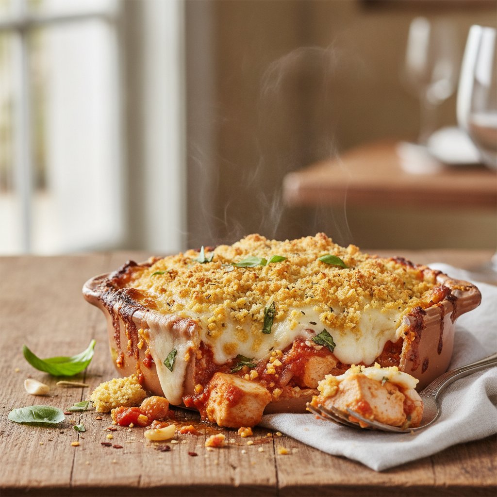 Baked Chicken Cheese Casserole (Gluten-Free)