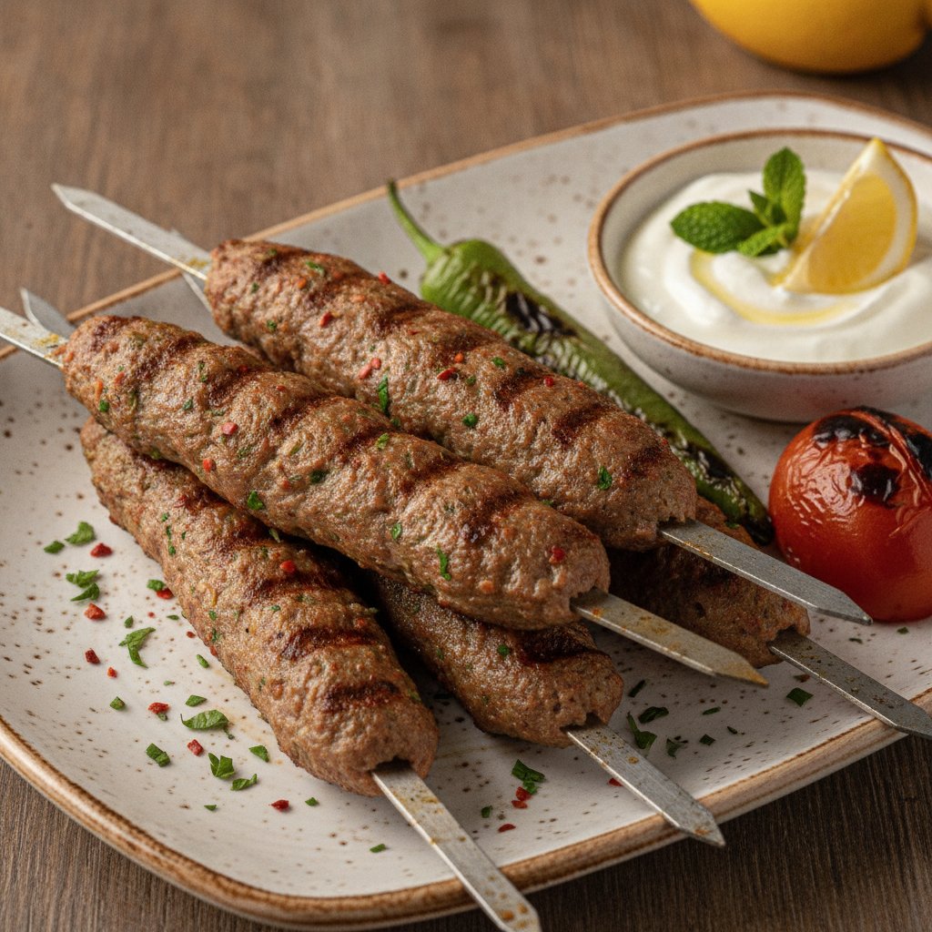 Twisted Minced Meat Skewers (Keto)