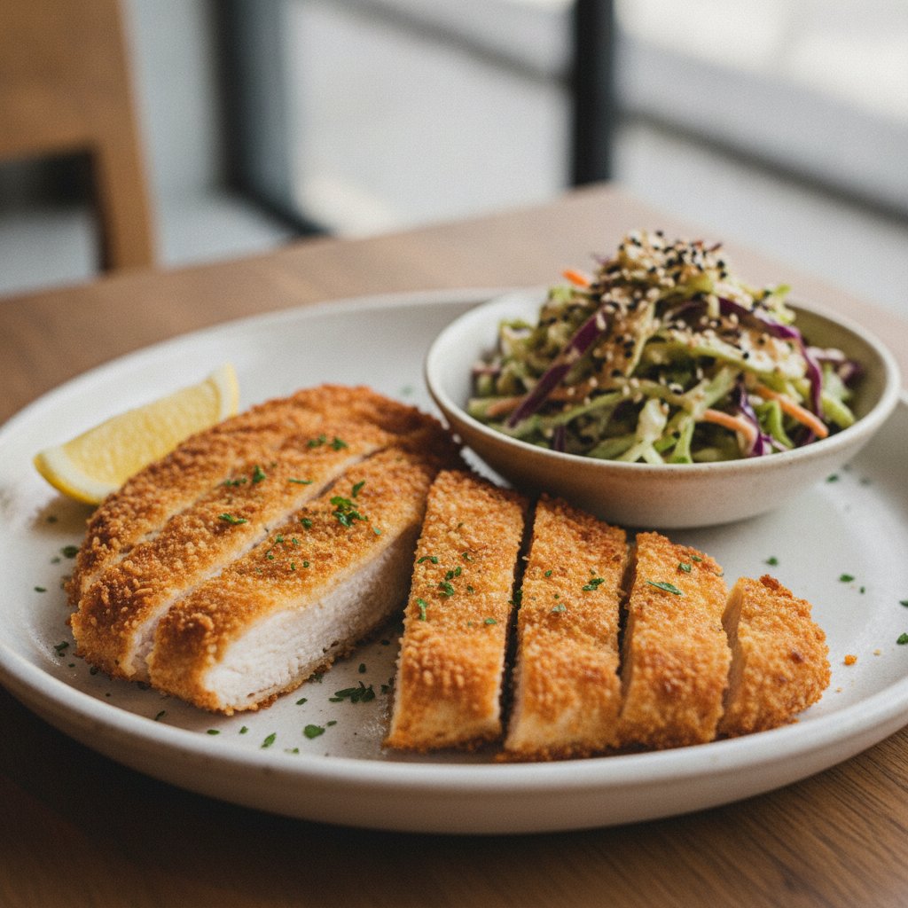 Breaded Chicken Cutlet (Keto)
