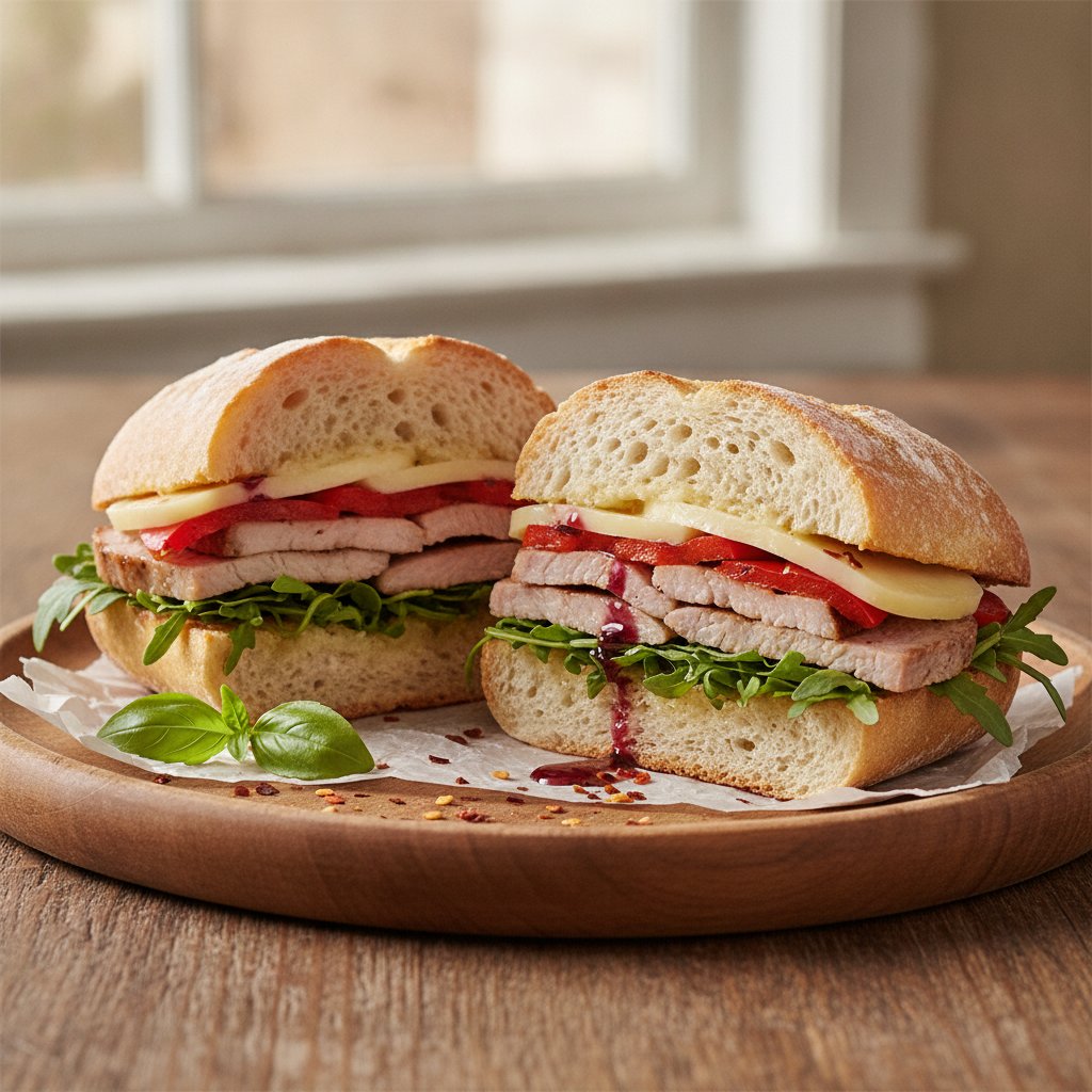 Italian Deli Sandwich (Low-Calorie)