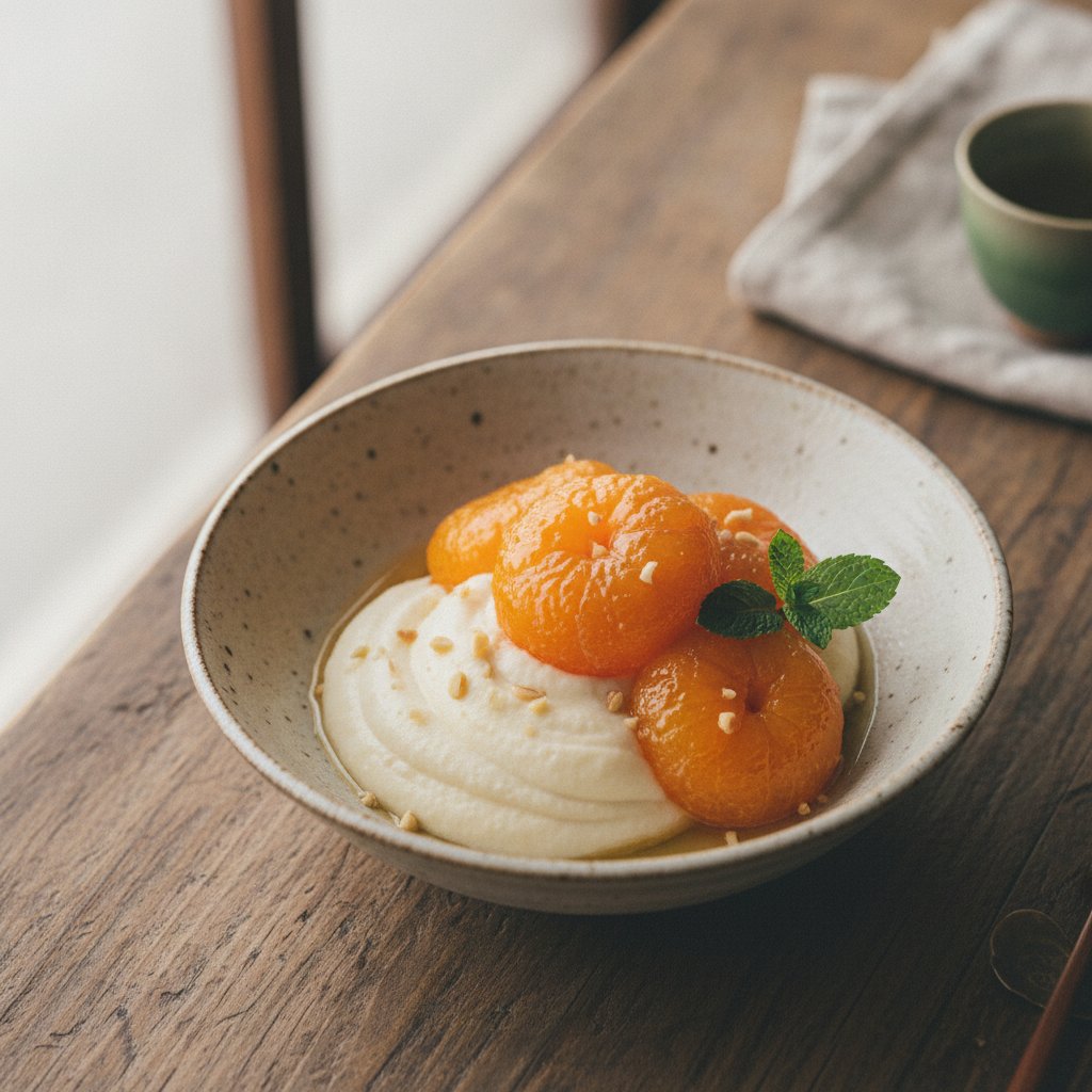Mikan and Shiro-an Compote