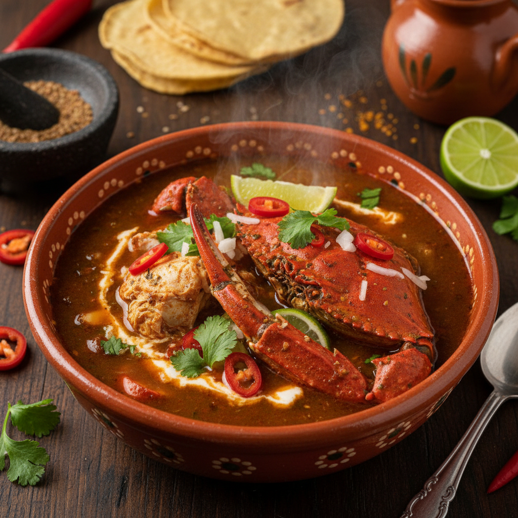 Veracruz Crab Soup with Chipotle — Chilpachole de Jaiba