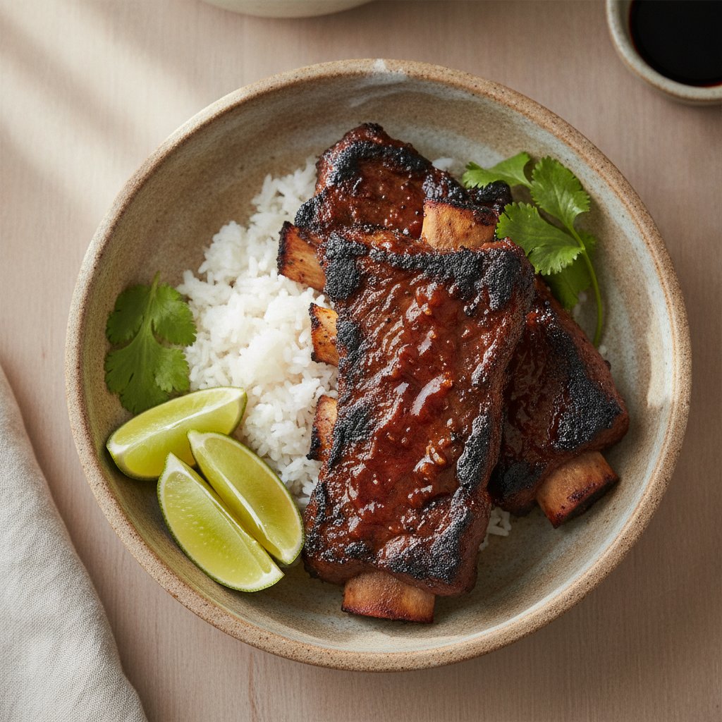 Grilled Beef Short Ribs with Tamarind Glaze