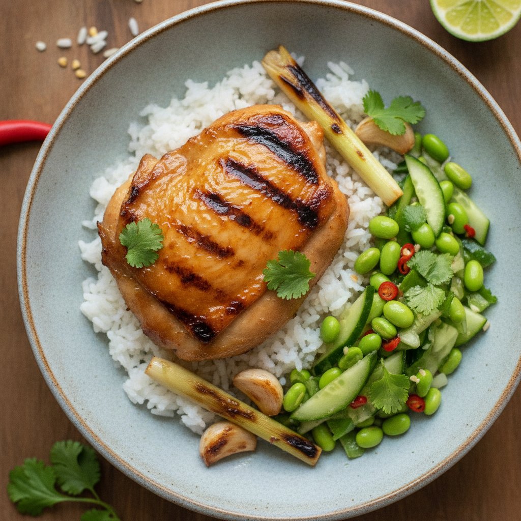 Grilled Chicken Rice Plate (GLP-1)